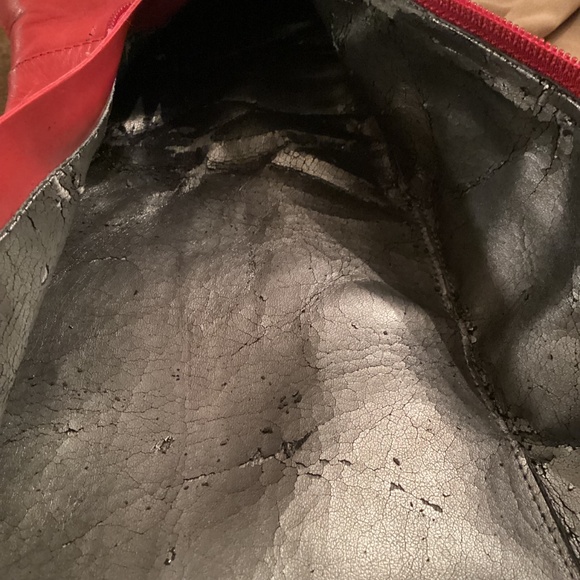 Women’s red leather moda boots size 9m - Picture 5 of 5